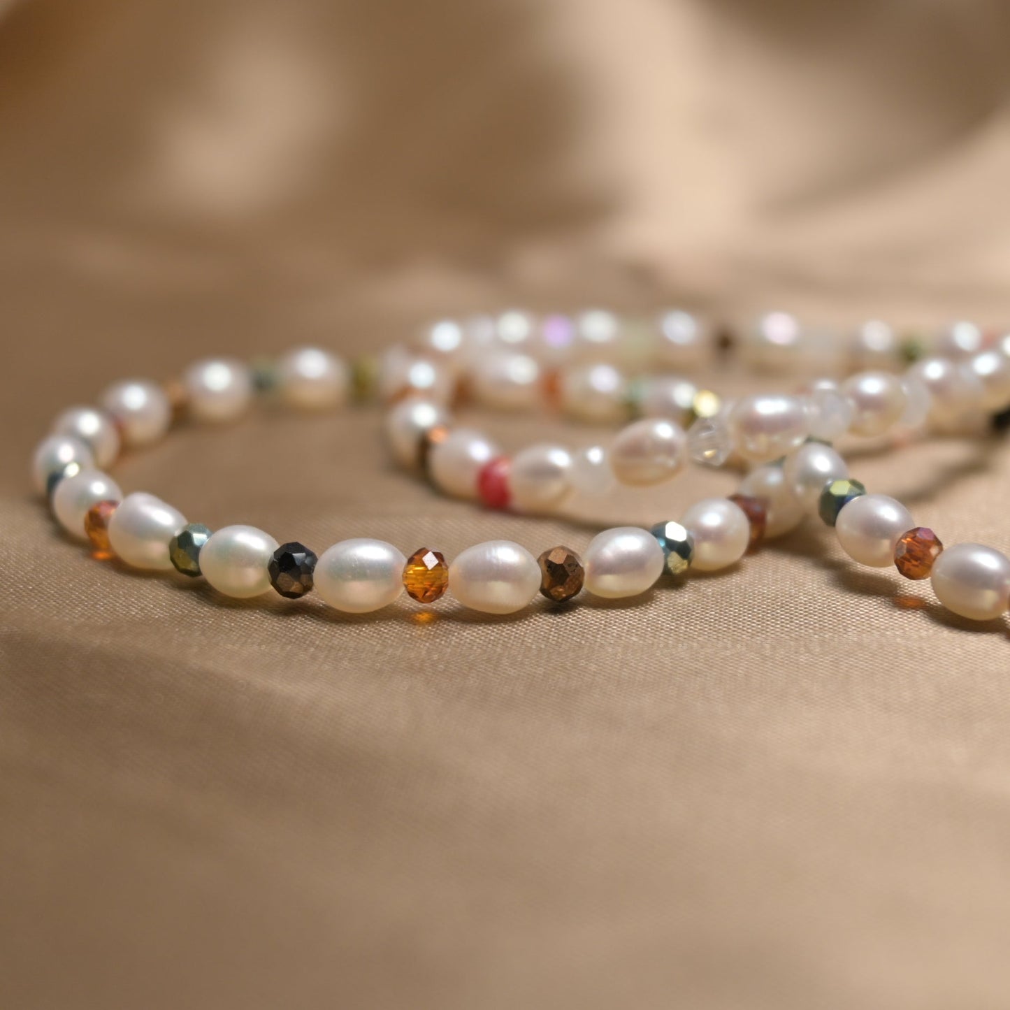 Candy Gem Pearl Bracelet - ZG_Pearls14K Gold PlatedZG_Pearls