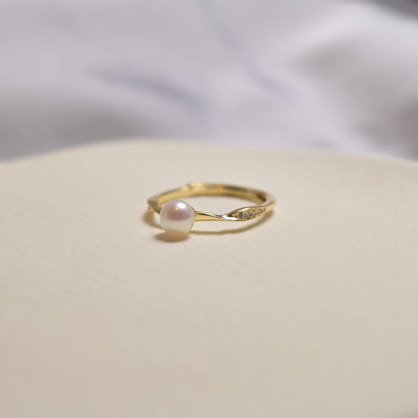 Serenity Freshwater Pearl Ring - ZG_Pearls14K Gold FilledZG_PearlsGold