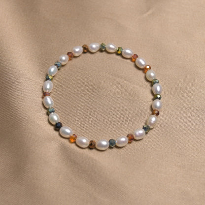 Candy Gem Pearl Bracelet - ZG_Pearls14K Gold PlatedZG_Pearls
