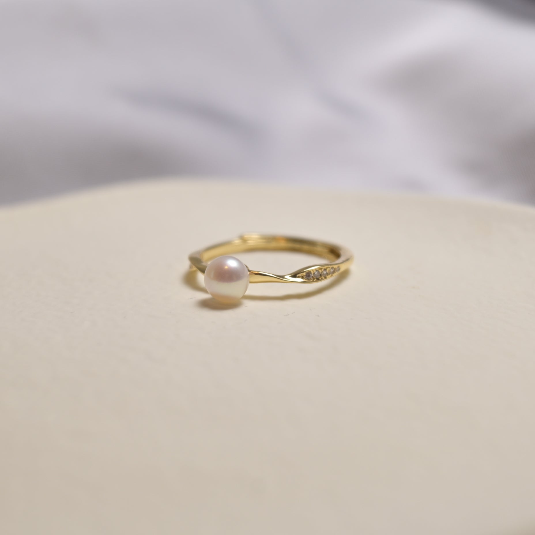 Serenity Freshwater Pearl Ring - ZG_Pearls14K Gold FilledZG_PearlsGold