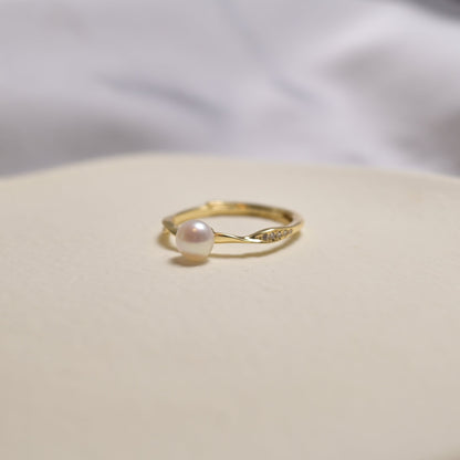 Serenity Freshwater Pearl Ring - ZG_Pearls14K Gold FilledZG_PearlsGold