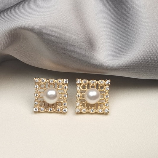 ZG PEARLS Jewelry 14K Gold Filled Earrings