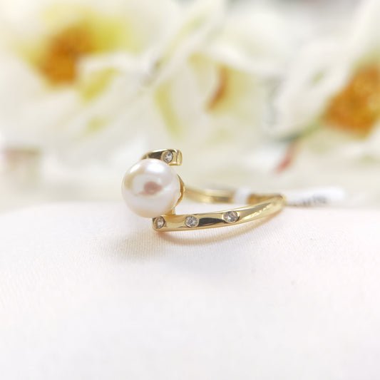 ZG PEARLS Jewelry Silver Ring 